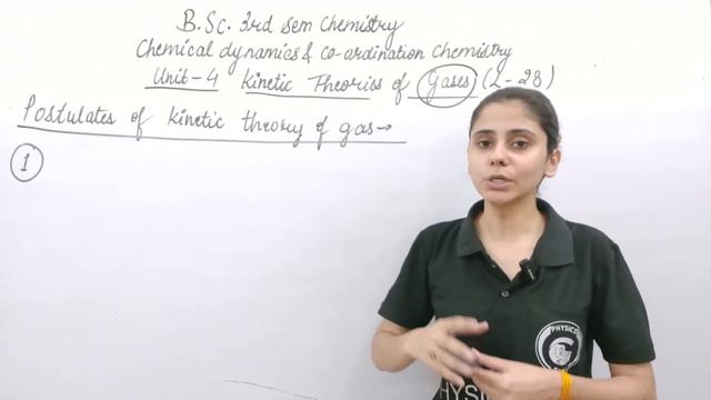 |L28| Kinetic theories of gases | Chemical Dynamics & Co-ordination Chemistry | B.Sc.3 sem chemistr смотреть онлайн