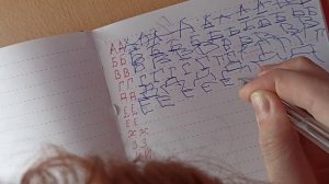 Vlog//Ника и Софа делают домашнее задание из детского сада//**Софа не хочет писать**