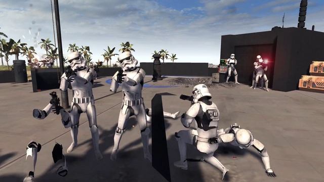 STAR WARS: GALAXY AT WAR MOD - Galactic Empire vs Rebel Alliance! - Men of War Assault Squad 2 смотреть онлайн