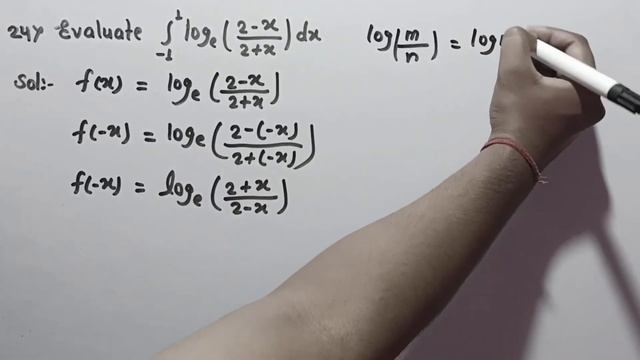 Evaluate integration of log ( 2-x / 2+x) dx | Q.24 Class 12 Math Sample paper solution 2024 смотреть онлайн