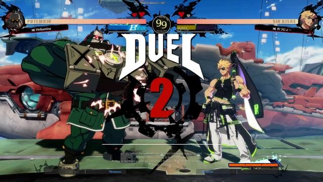 GGST Floor 2 ▶ Hellomina ( Potemkin ) vs れつじょー ( Sin ). Low Level Gameplay смотреть онлайн
