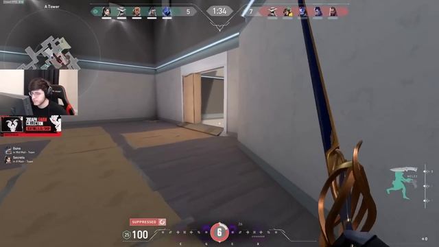 WHAT PRO OMEN LOOKS LIKE - 35+ KILLS! MVP! SEN ZOMBS OMEN VALORANT RANKED GAMEPLAY [Full Match VOD] смотреть онлайн