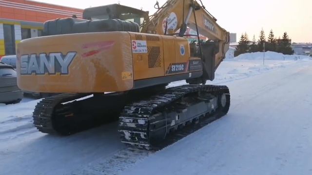 экскаватор SANY SY215C смотреть онлайн