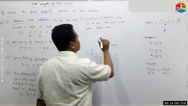 MATHS X 1013A NUMBER SYSTEM REAL NUMBER DEFINITION AND ITS FIELD AXIOM PROPERTIES смотреть онлайн