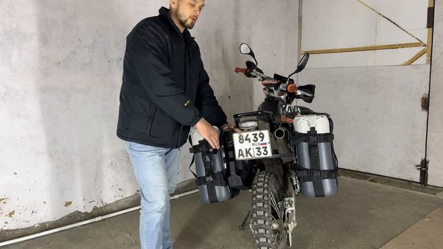 Идеальные кофры для мотоцикла своими руками | Эндуро путешествия #кофры смотреть онлайн