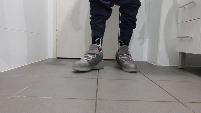 Converse X A Cold Wall ERX 260 Mid Grey Violet on feet смотреть онлайн