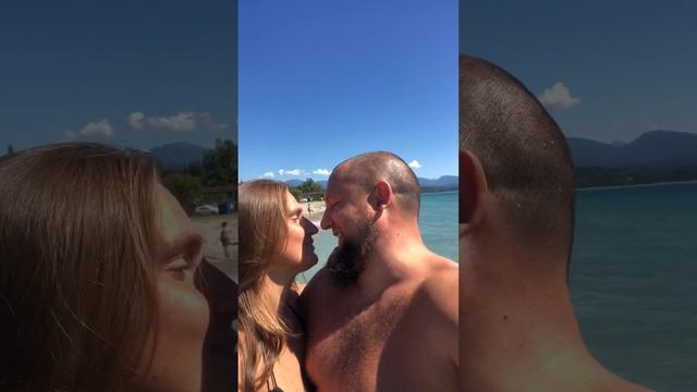 С любимой на море. Отдых в Абхазии, - в "Стране Души"!!!❤❤❤ #Абхазия смотреть онлайн