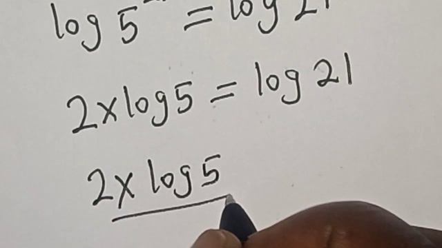 Solving A Nice Math Problem 5^2x=21 смотреть онлайн