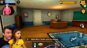 МИСС ТИ в твоём ГОРОДЕ! Обновление Miss T - Scary Teacher 3D! Новые уровни! ДЕЛАЮ КОНЦОВКУ Валеришк