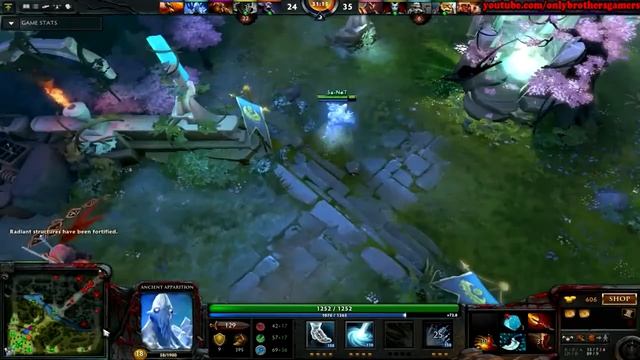 Best Players Dota 2 Sa NeT 7058 MMR Plays Ancient Apparition смотреть онлайн
