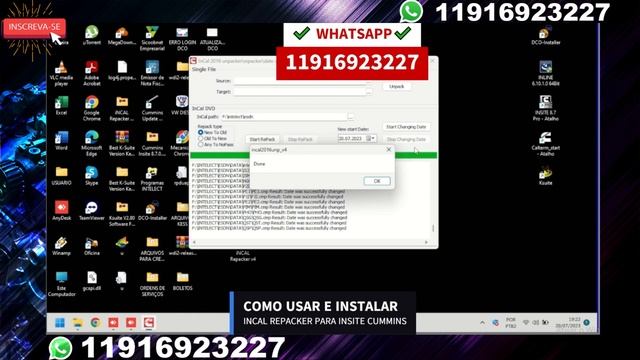 COMO USAR E INSTALAR INCAL REPACKER PARA INSITE 8.7 смотреть онлайн