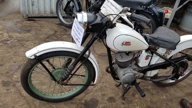 1956 BSA D1 Bantam 125cc at Andy Tiernans #08152 смотреть онлайн