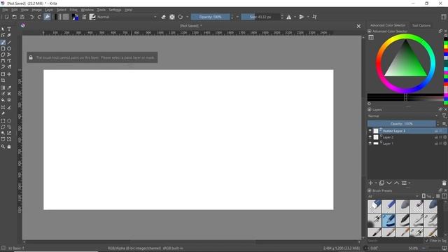 Krita How To Create Vector Layer смотреть онлайн