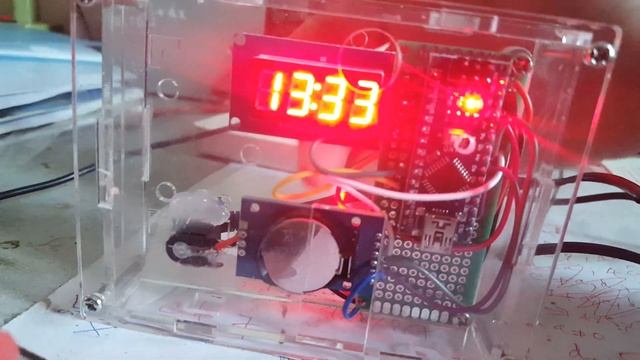 Arduino, Ds3231, Tm1637+Nano+lcr-t4 Case Rtc
