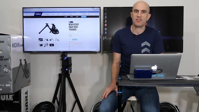 First Look: New Wahoo Kickr SNAP Smart Trainer (SNAP17) смотреть онлайн