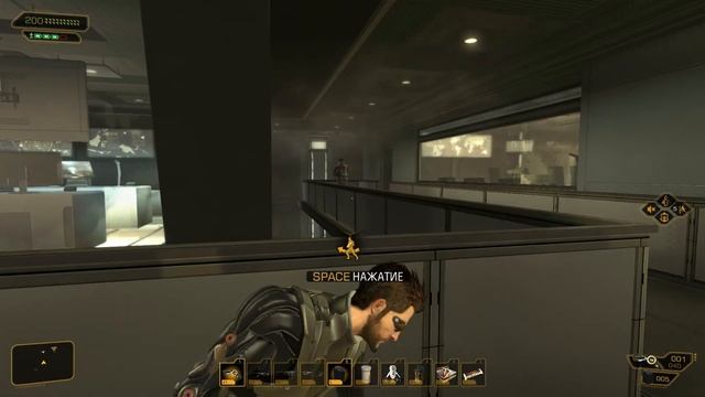 Deus Ex HR слепое женское прохождение ч.49: Бесполезная способность смотреть онлайн