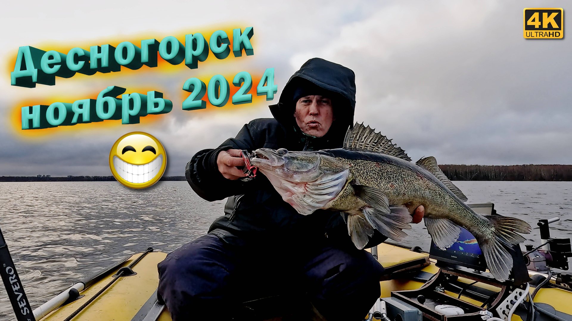 Пелагический судак в ноябре 2024. Рыбалка с Garmin Panoptix Livescope смотреть онлайн