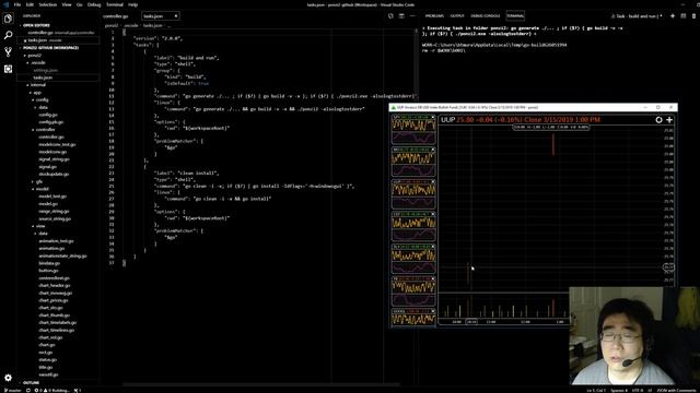 ponzi2: Stock Charts in Go, VS Code, Travis, One Day Charts and Open Source Again! смотреть онлайн