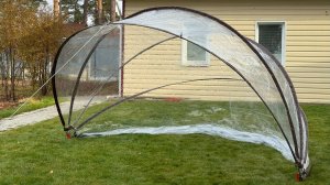 Установка купола Летотент