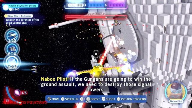 Lego Star Wars: The Skywalker Saga 100% Walkthrough Part 11: The Phantom Menace Ending Battle смотреть онлайн
