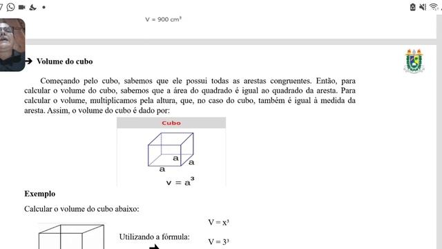MEDIDA DO VOLUME DE PRISMA, PIRÂMIDES, CILINDROS E CONES смотреть онлайн