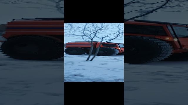 Обычный транспорт в Инте.. Коми. Север. смотреть онлайн