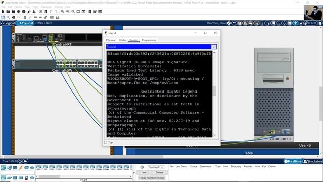 CCNA v7.02 ITN Packet Tracer Skills Assessment PTSA смотреть онлайн