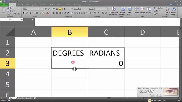 Excel convert degrees to radians смотреть онлайн