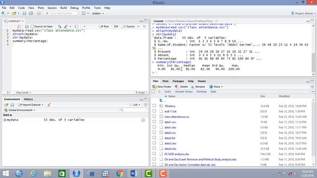 8. Quartiles, Quantiles and Percentiles in RStudio. (Urdu) смотреть онлайн