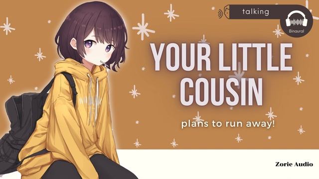 [ EN ] Your little cousin plans to runaway | Roleplay ASMR | Binaural | Zorie AUDIO смотреть онлайн