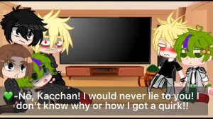 Past Deku bullies react to Izuku Afton (Remake) part one BakuDeku 💚🧡