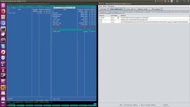 ZEN Wallet - один счет на разных компах или экспорт приватного ключа смотреть онлайн