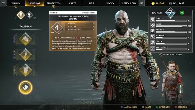 God of War 4 - Bester schadens Talisman, Bossfights / Gegnergruppen - God of War смотреть онлайн