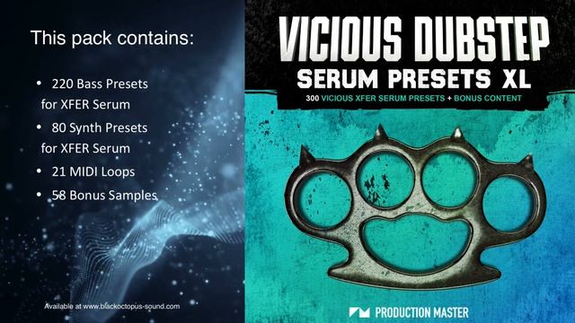 Heavy Dubstep Presets - Vicious Dubstep Serum Presets XL
