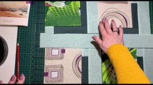 Лоскутное одеяло 3D "Парящие квадраты" / Печворк