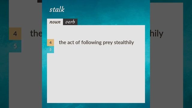 Stalk | meaning of Stalk смотреть онлайн