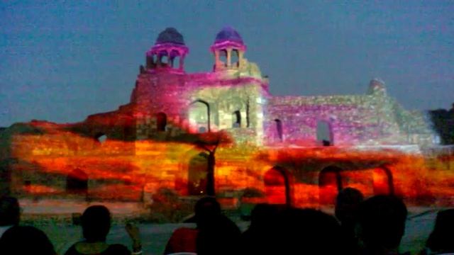 laser show at purana qila delhi смотреть онлайн