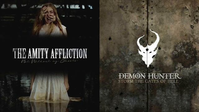 The Amity Affliction x Demon Hunter - I Fade Away Like The Rising Sun (Christian metalcore mashup) смотреть онлайн