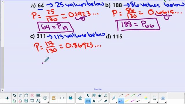 Unit 2 Lesson 3 Finding Percentiles From Values смотреть онлайн