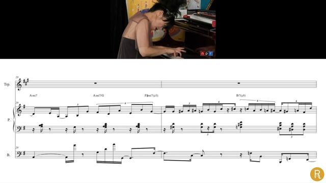 Transcription - Hiromi Uehara's piano solo over "Wanted" - Tiny Desk -(Hiromi's Sonicwonderland) смотреть онлайн