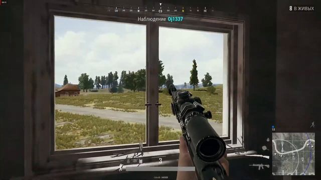 Снайпер с Рентгеном в Playerunknown's battlegrounds смотреть онлайн
