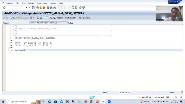 18 - SAP ABAP New Syntax - ALPHA Keyword With IN or OUT As a Replacement of Conversion FM's смотреть онлайн