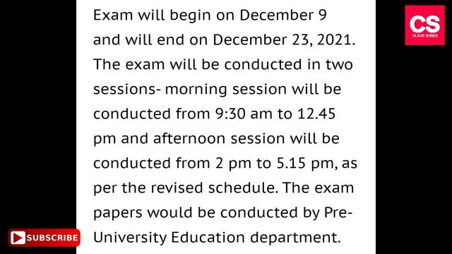 Karnataka 2nd PUC Mid Term exam is final exam for 2021-22 Academic?-Class Series смотреть онлайн