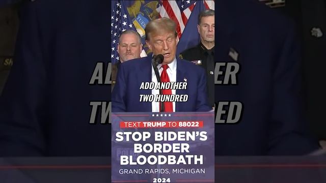 President Donald Trump Speaks in Grand Rapids: The Unforgettable Story of Securing the US Border смотреть онлайн