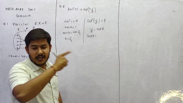 The principal value of arctan (1)+ arccos((- 1/2) is =? смотреть онлайн