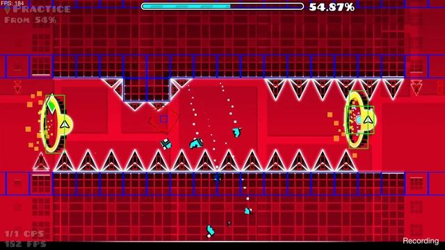 Trying Jumper X... (Superbuffed Jumper by Vortrox) (Geometry Dash 2.2) смотреть онлайн