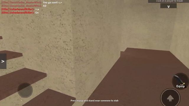 Roblox mm2 1v1ing my best friend Santi XD c; 😊😹 смотреть онлайн