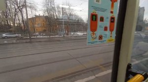 Троллейбус «Тролза МегаПолис 5265» по 4 маршруту. (18.03.23)