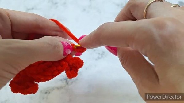 МК крабик крючком Как связать крабика крючком Амигуруми