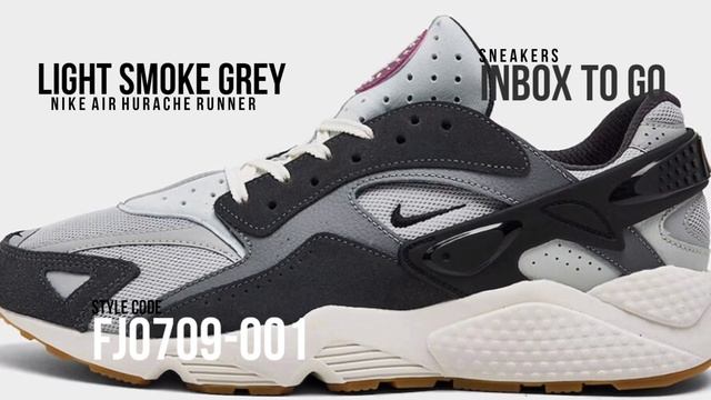 Nike Air Huarache Runner SMOKE GREY 2023 DETAILED LOOK + RELEASE DATE смотреть онлайн